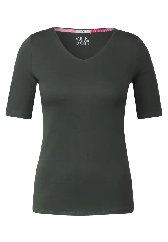 Basic T-Shirt - strong khaki