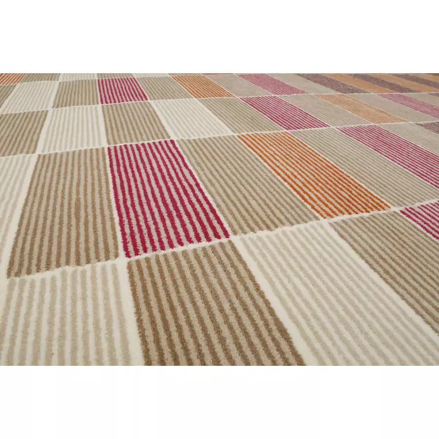 Esprit Kurzflorteppich Fida beere beige taupe