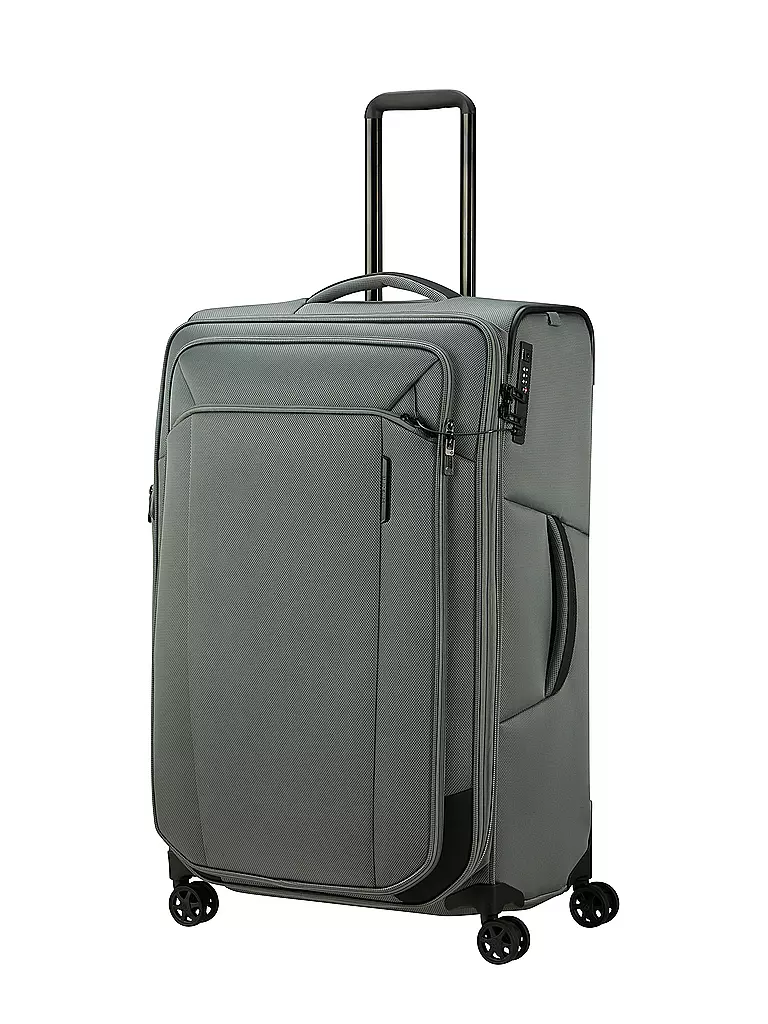 SAMSONITE Trolley Respark Spinner 79cm Sage Grey grau