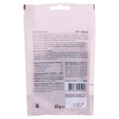 360° Veterinary Nutrition Cat Vet+ Treats Gastro Care 65g