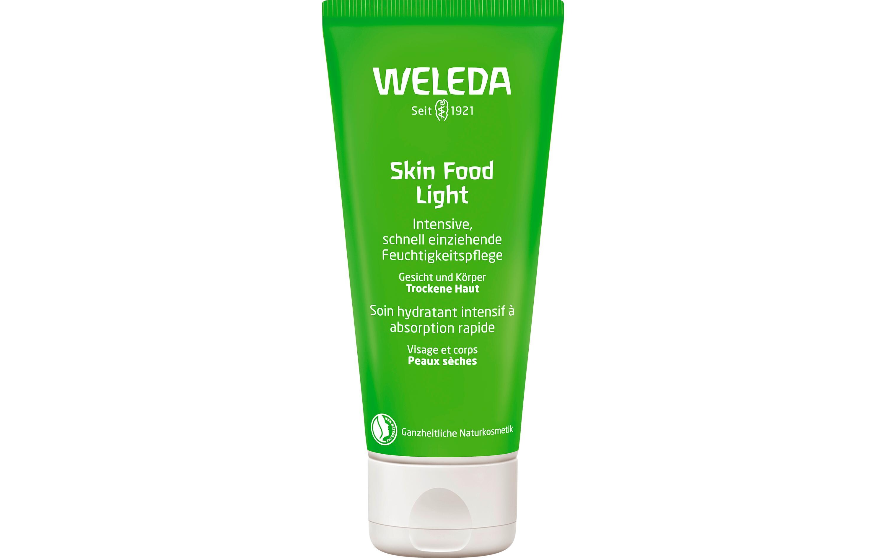Body Cream Skin Food Light 75 mlNatürliche Hautcreme für Gesicht und Körper