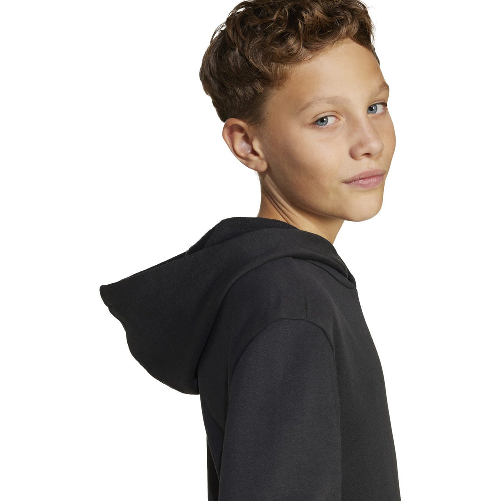 Køb adidas Originals Black/White J Sl Fl Hd 225 Hættetrøje