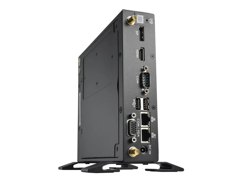 Shuttle XPC slim DS50U5 - Barebone - Slim-PC 1 x Core i5 1335U / op til 4.6 GHz - RAM 0 GB - UHD Graphics - Gigabit Ethernet, 2.5 Gigabit Ethernet - sort