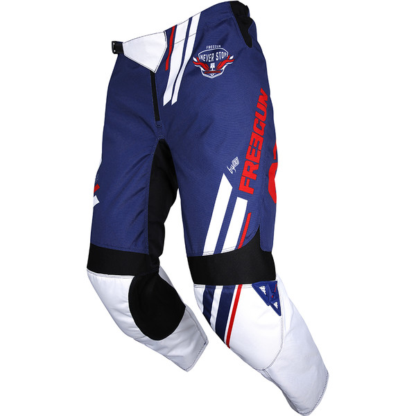 Freegun - Pantalon Devo College Bleu / Blanc / Rouge
