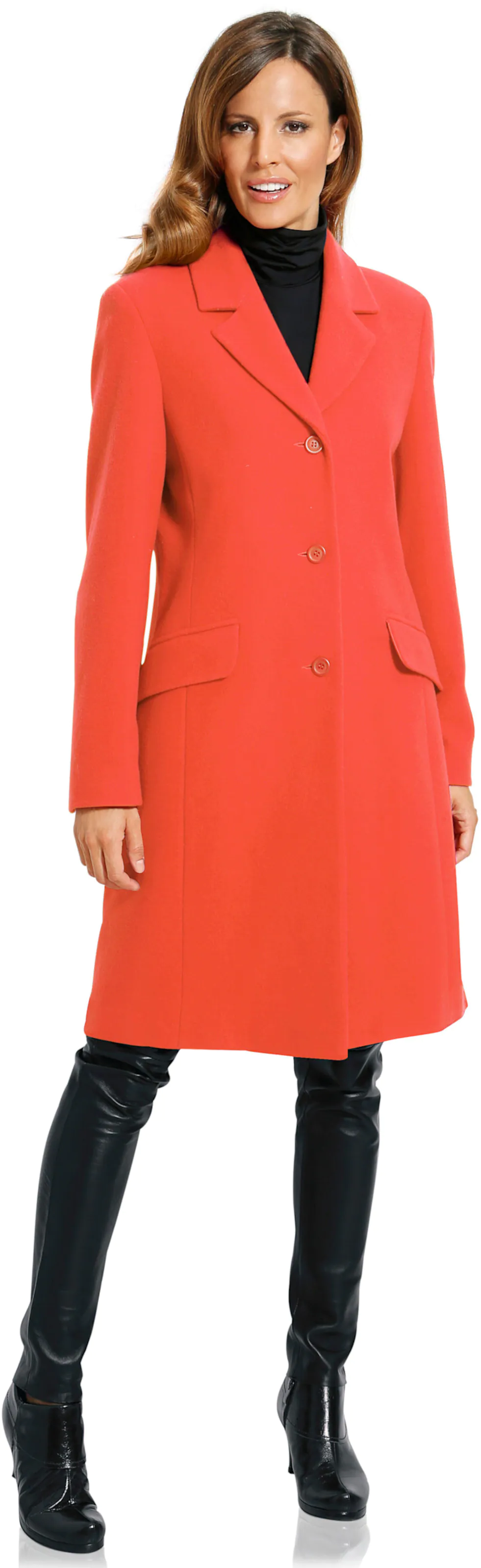 heine Kurzmantel in orange