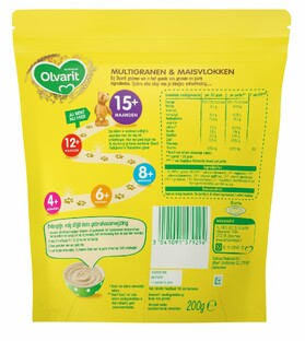 Olvarit 15m  Multigranen & Maisvlokken 200GR