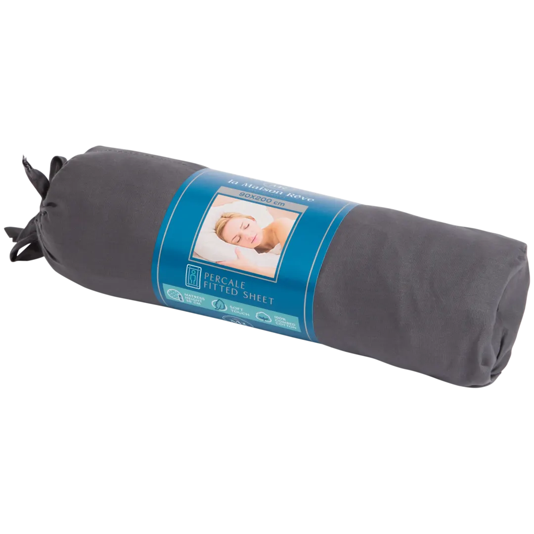 La Maison Rêve percale hoeslaken 90 x 200 cm | diverse varianten