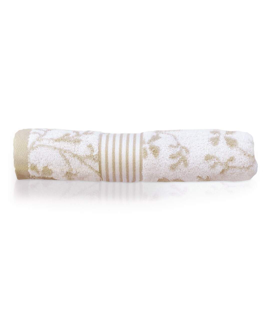 Drap de douche 70x140 cm VINTAGE FLORAL Vert Gris 550g/m2