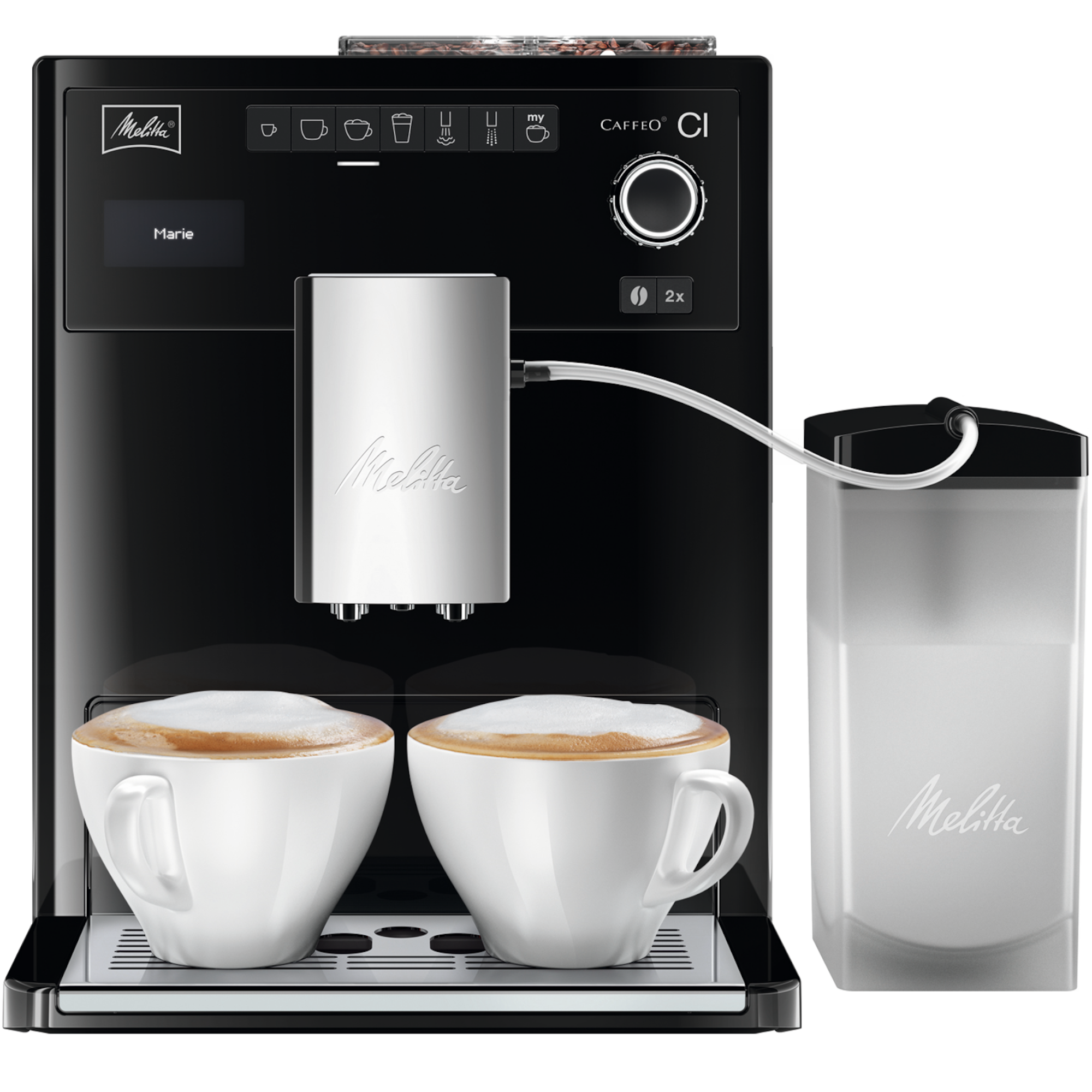 CI®|Kaffeevollautomat Schwarz