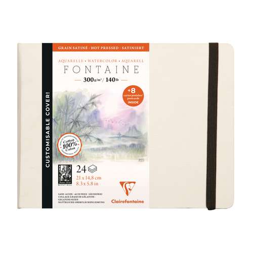 Clairefontaine FONTAINE Aquarellbuch