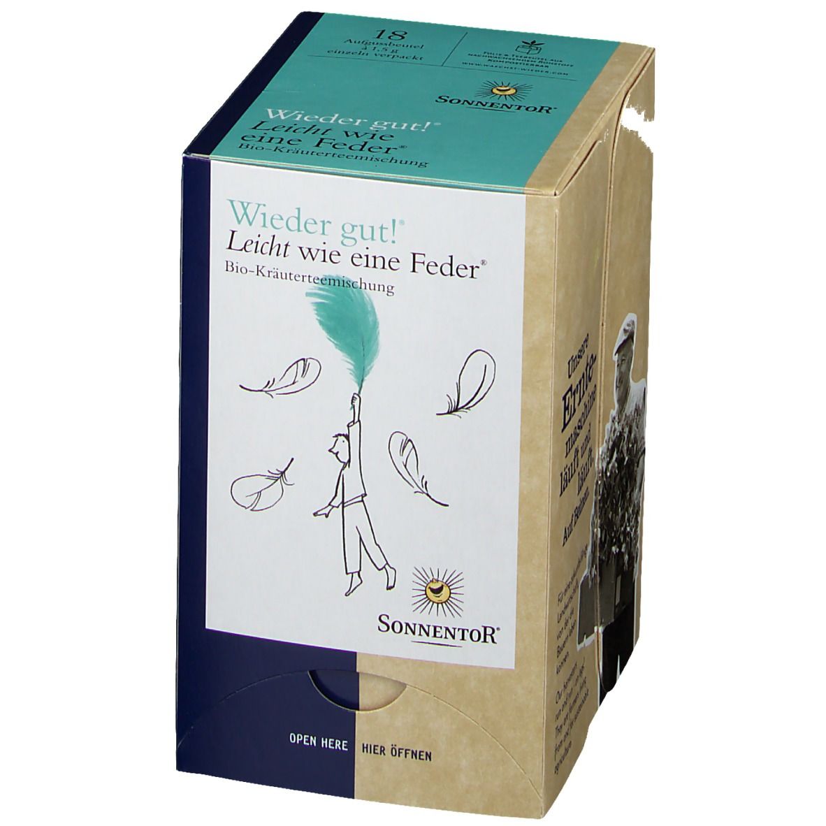 SonnentoR® Leicht wie eine Feder® Tee Wieder gut!®