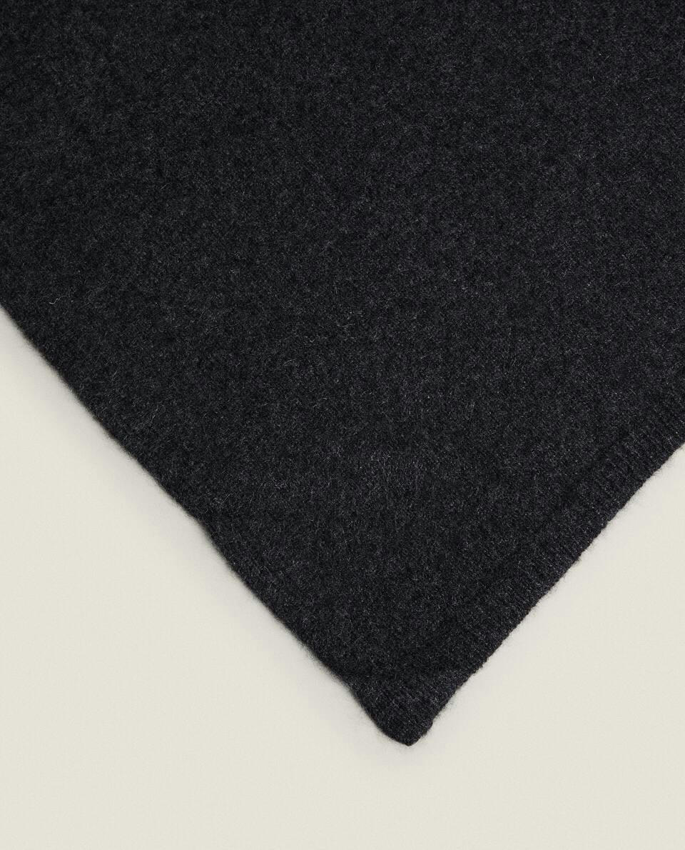 COBERTOR DE TRICÔ DE CASHMERE