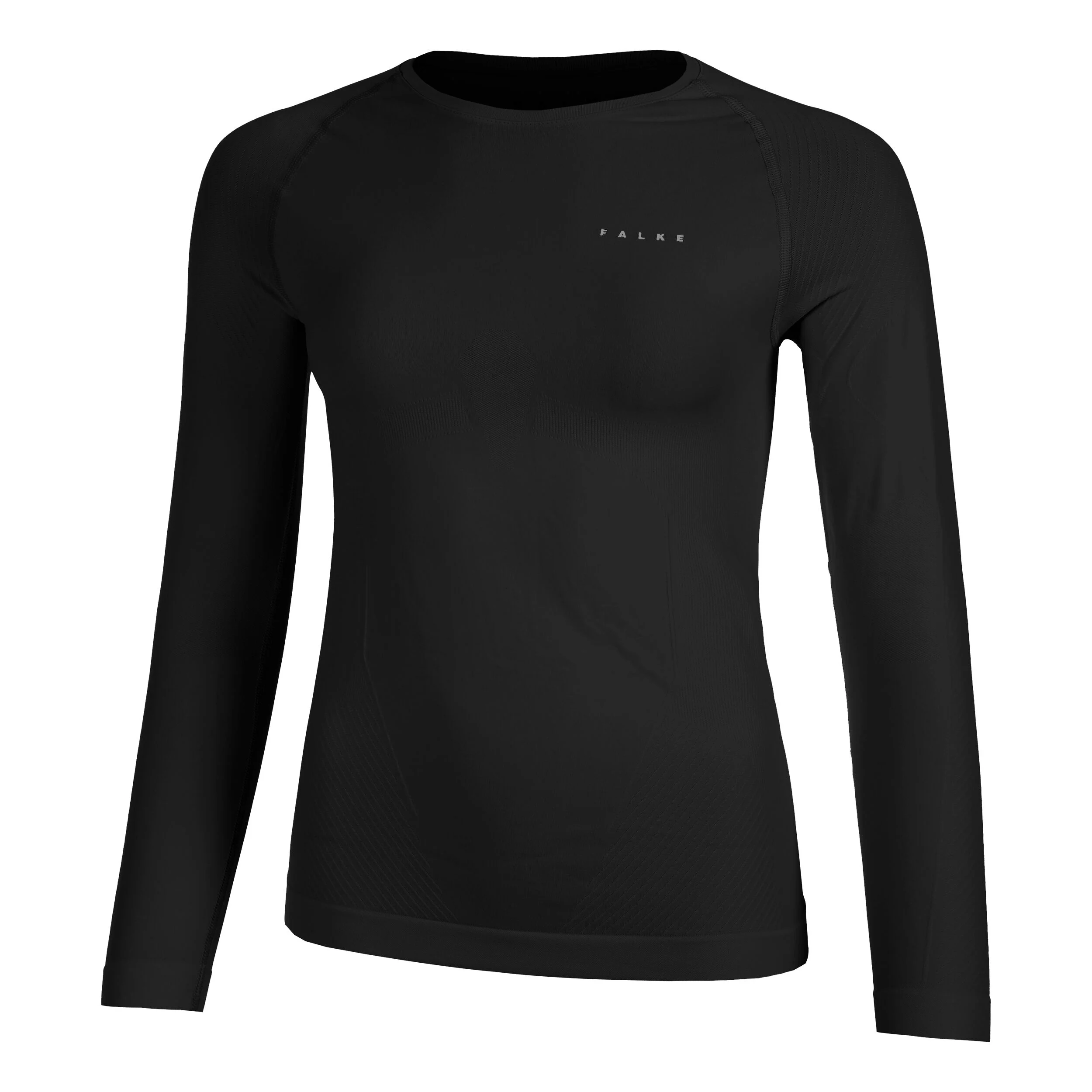Falke Warm Haut Manches Longues Femmes - Noir