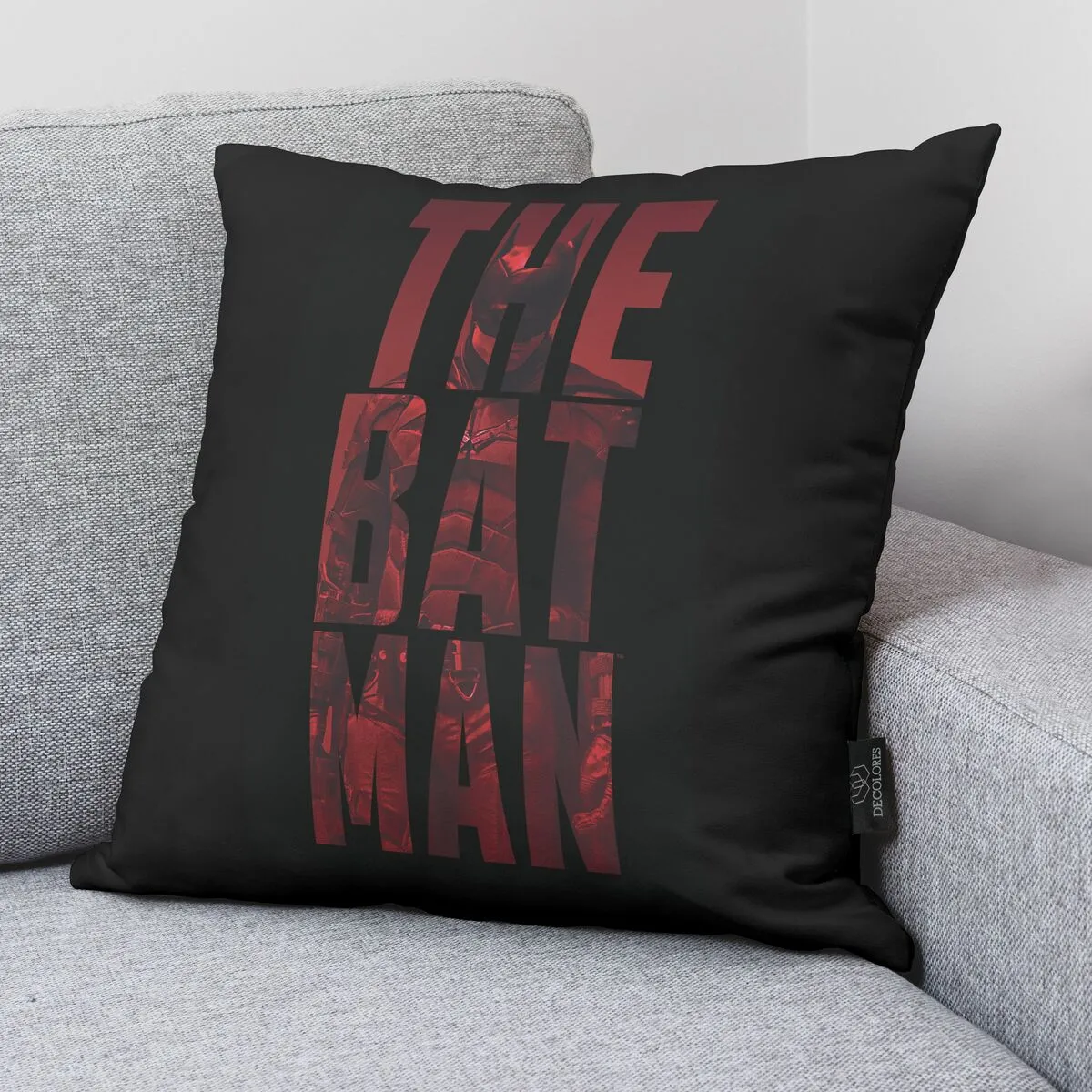 BATMAN Housse de coussin Batmovil B - Multicouleur 45x45CM