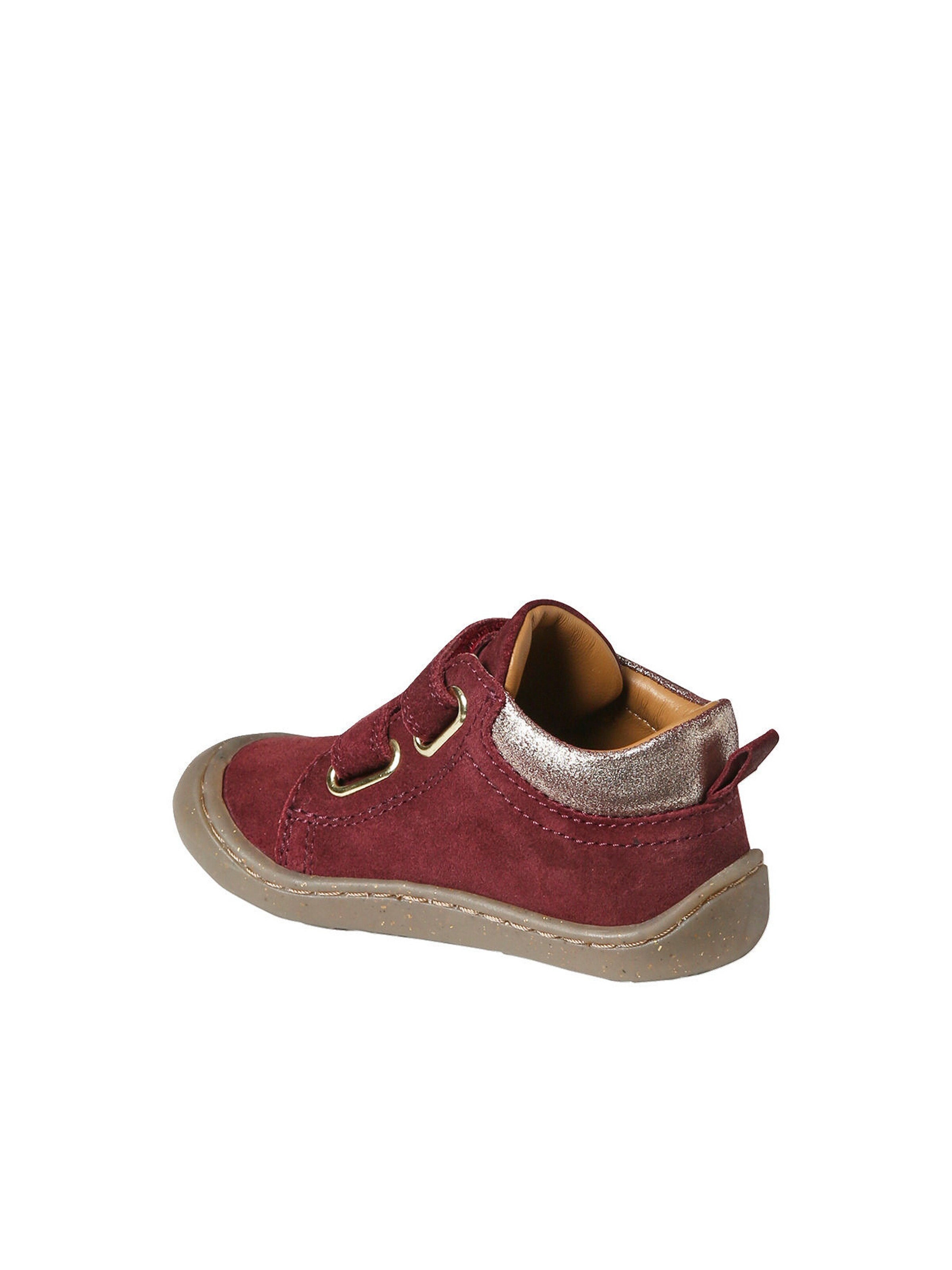 Vertbaudet Baby Lauflern-Boots mit Klett bordeaux