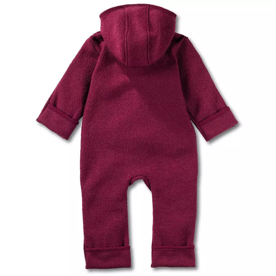 Hofbrucker Wollwalk Overall Walkoverall Brombeere