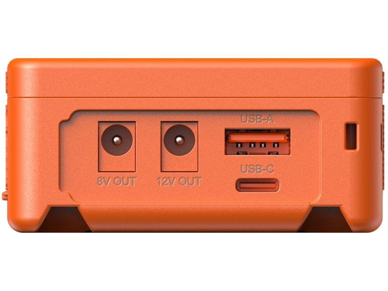 Smallrig VB50 Mini V-Mount-Batterie Orange Kompakter und leichter V-Mount-Akku