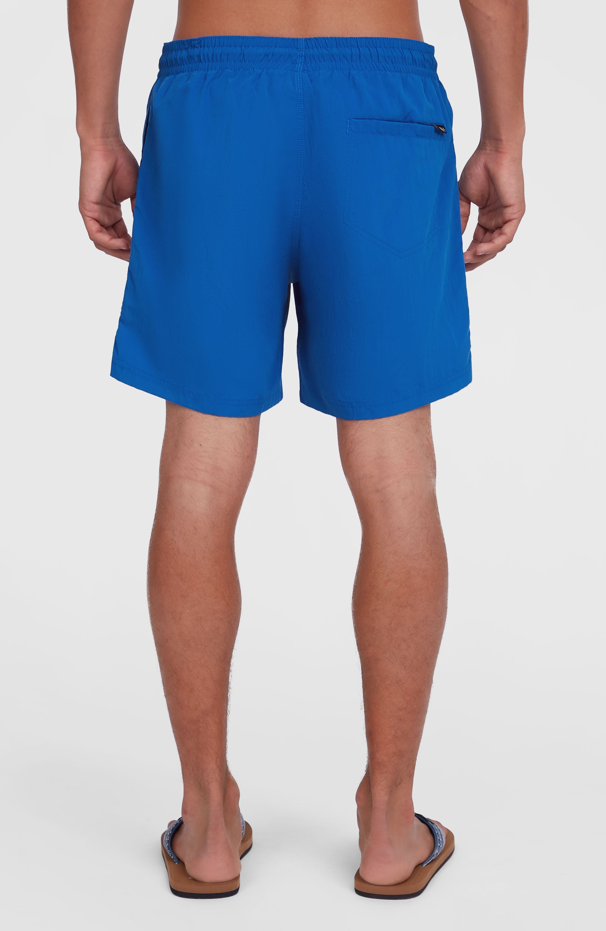 O'Neill Badeshorts »O'NEILL VERT 16'' SWIMSHORTS« mit seitlichen Eingrifftaschen und Gesässtasche, mit Stickerei am Bein
