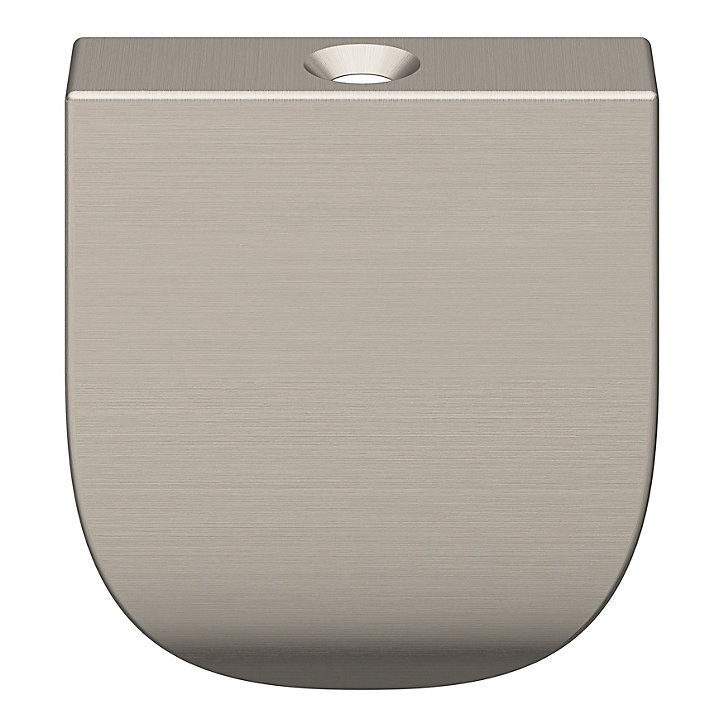 Bouton de meuble GoodHome Mehaban gris Ø4cm x l.4.3cm x H.1.2cm