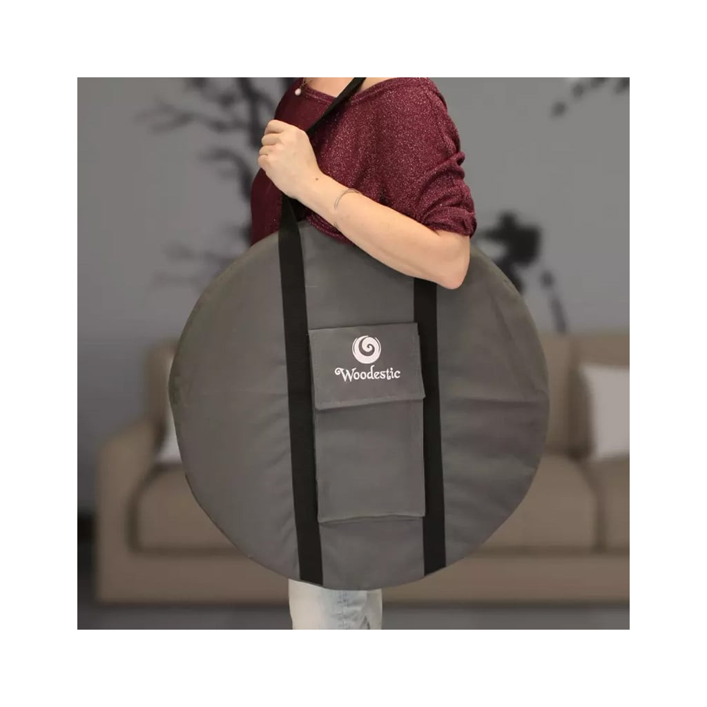 Woodestic Crokinole Mini Carry Case (Gris)