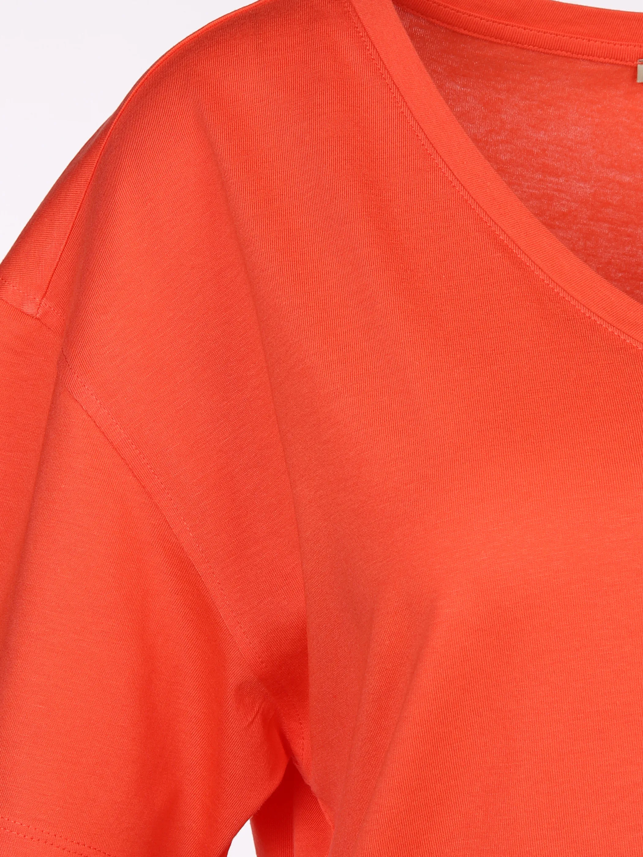 Damen Shirt unifarben