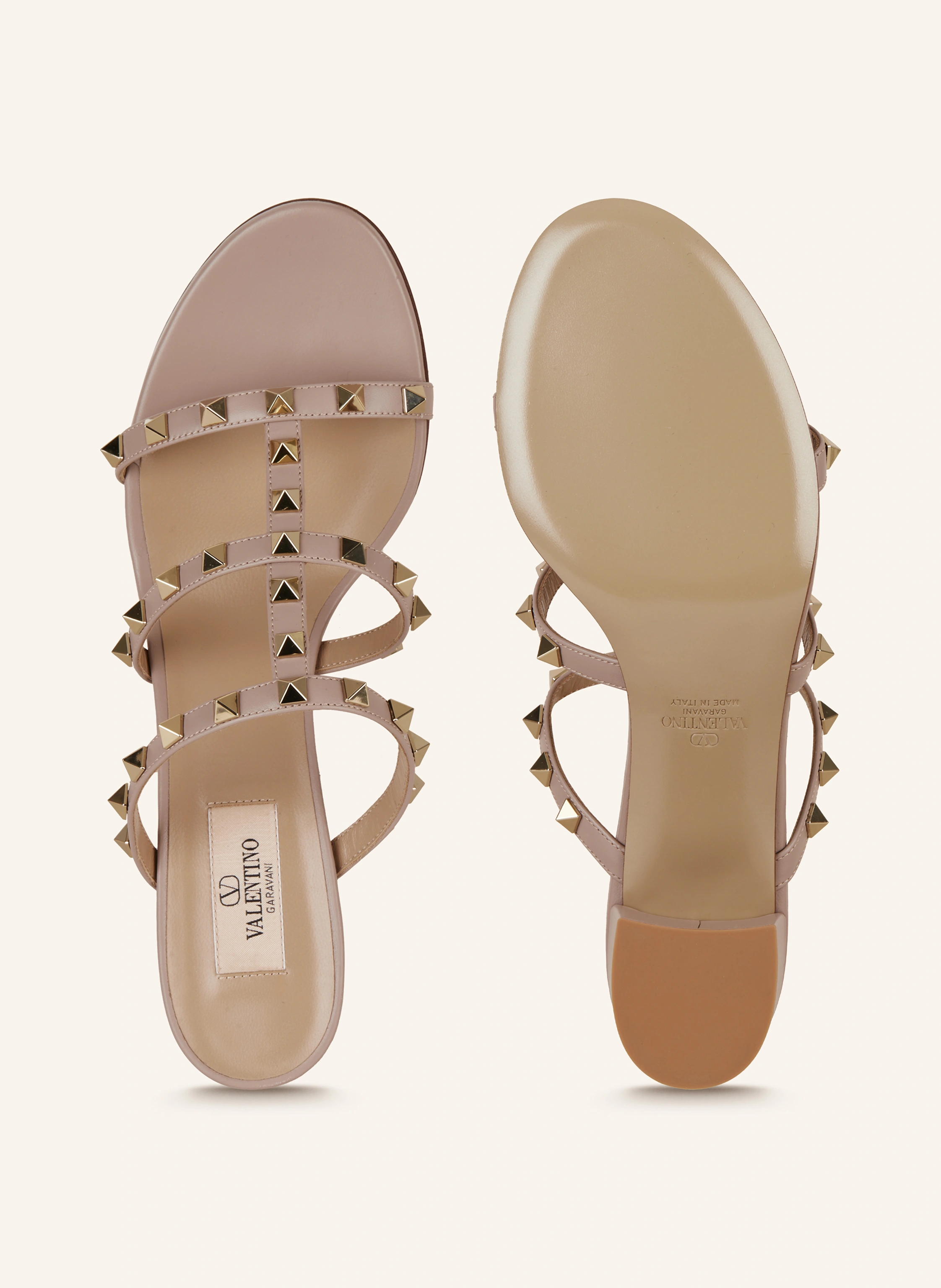 VALENTINO GARAVANI Mules ROCKSTUD mit Nieten