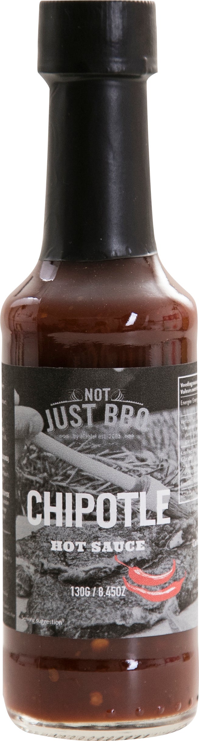 Not Just BBQ barbecuesaus chipotle hot 130 ml