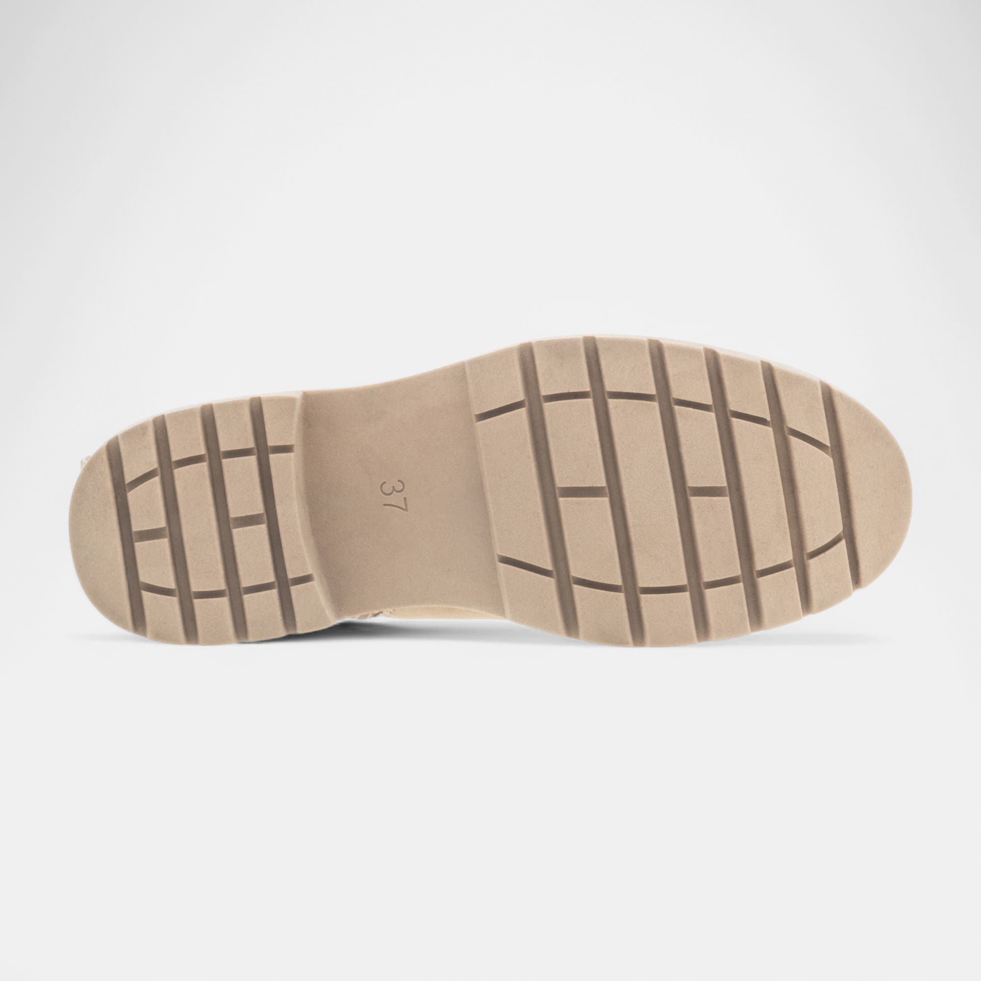 Boots chelsea Femme beige