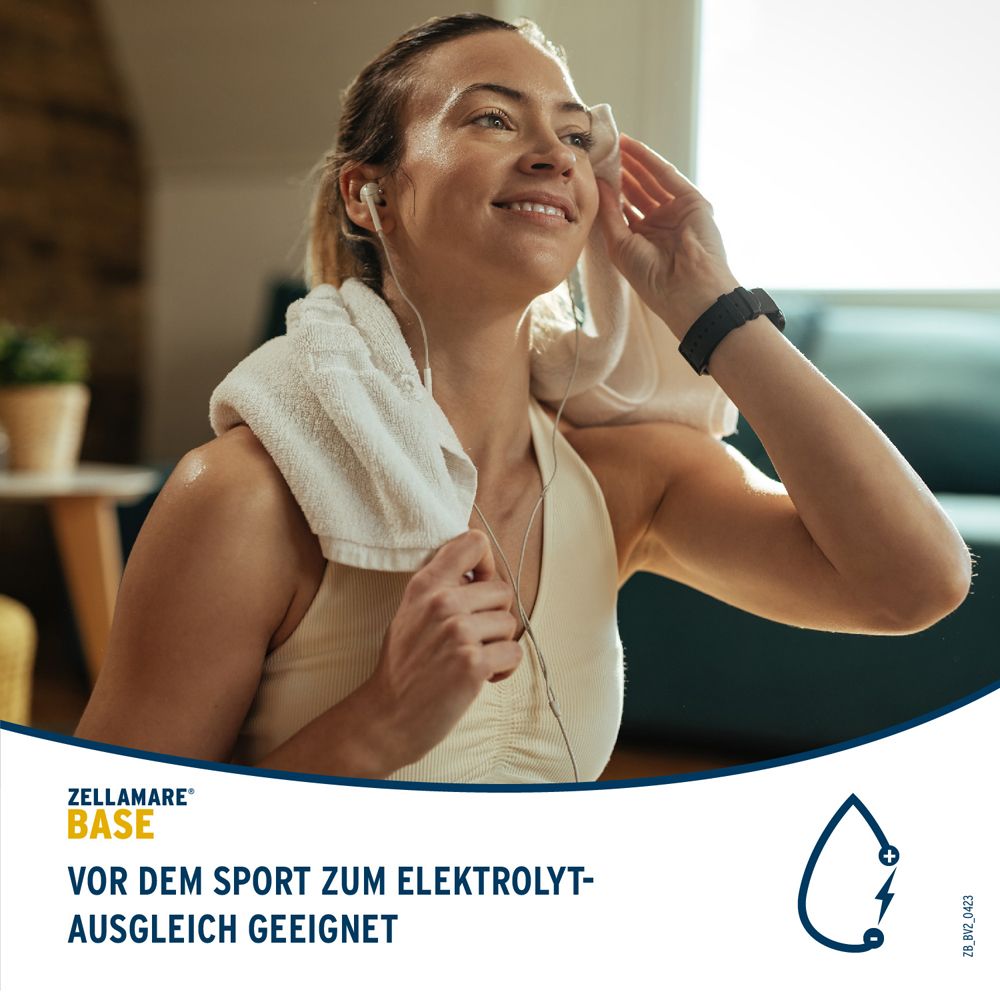 ZELLAMARE BASE + Teststreifen - für Intervall-Fasten, Säure-Basen-Haushalt + Stoffwechsel, VEGAN, glutenfrei