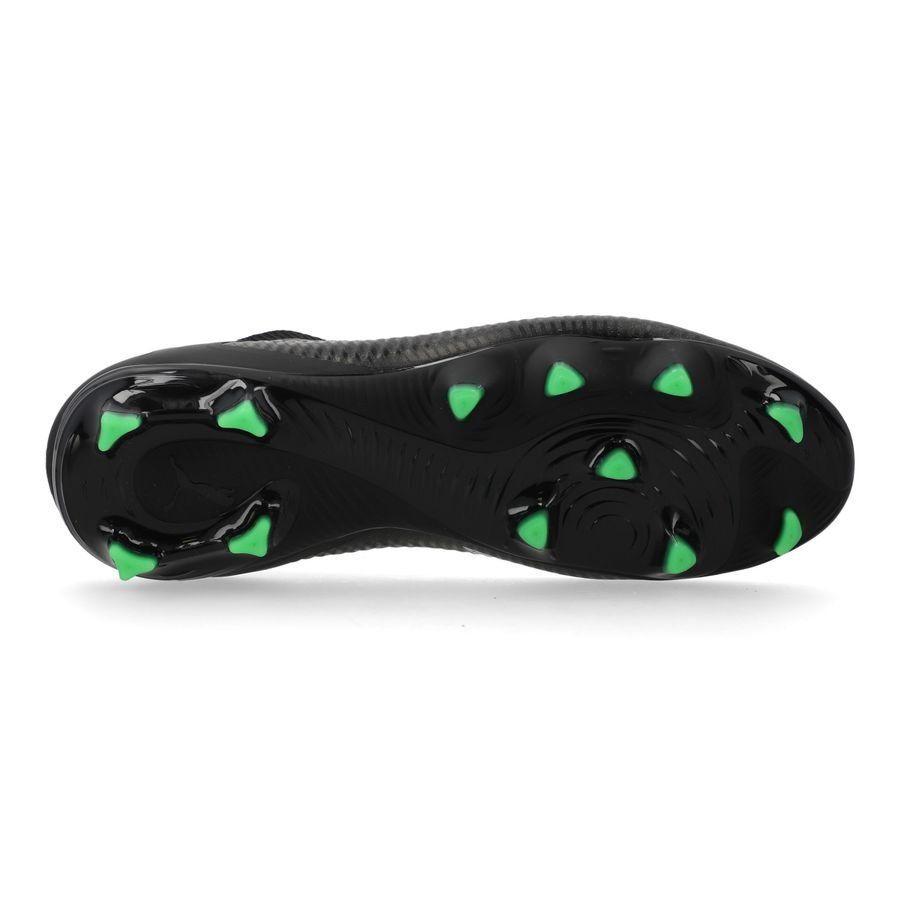 PUMA Future 8 Pro FG/AG Eclipse - Noir/Cool Light Gray/Vert Enfant