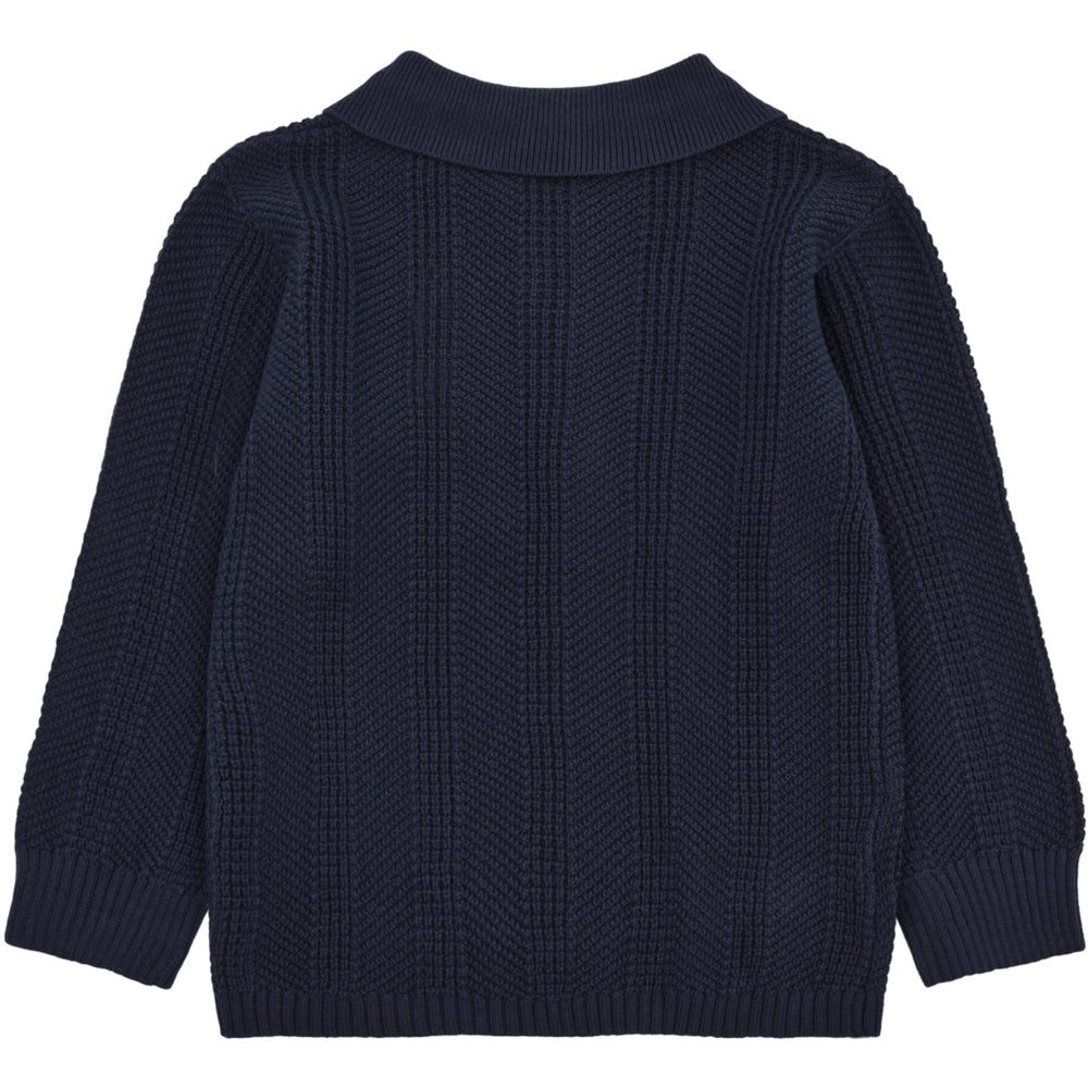 Køb Hust & Claire More Navy Pelle Structure