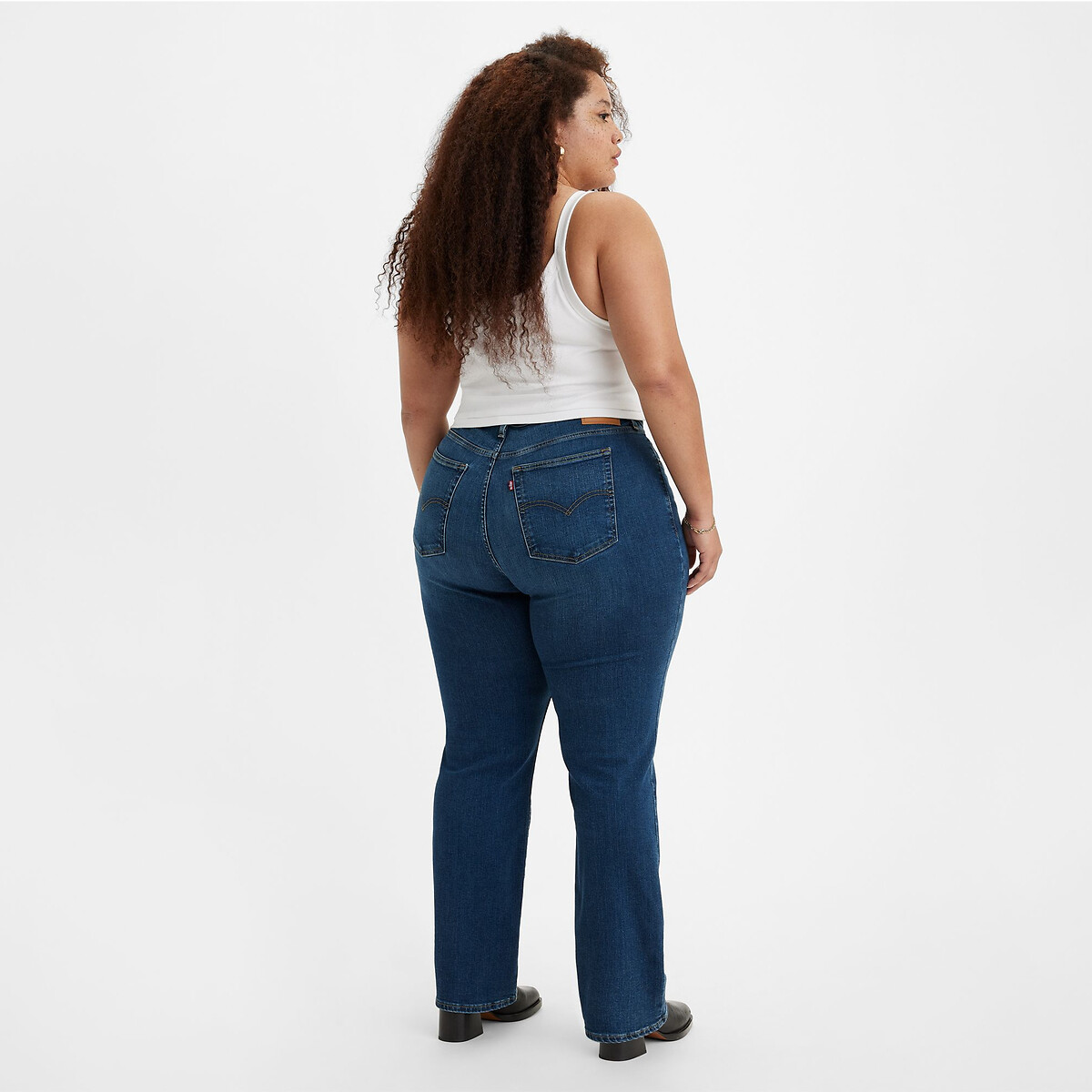 Calça Jeans Levi's Plus 724 High Rise Straight, Levi's Plus