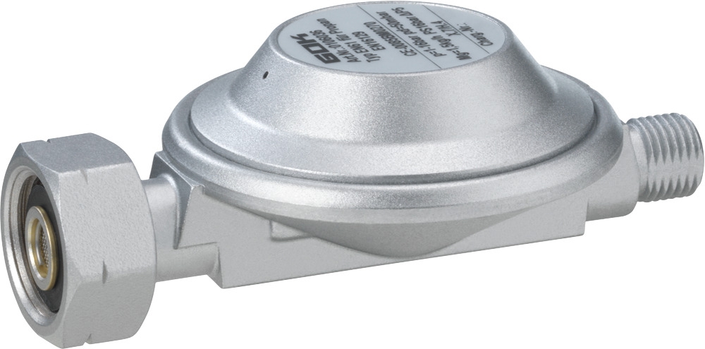 GOK Niederdruckregler Typ EN61 Abgang gerade 1,5 kg/h 29 mbar