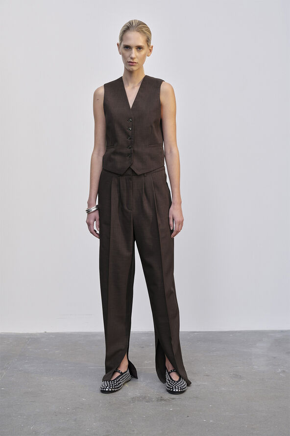 HERSKIND Mister Vest Java brown
