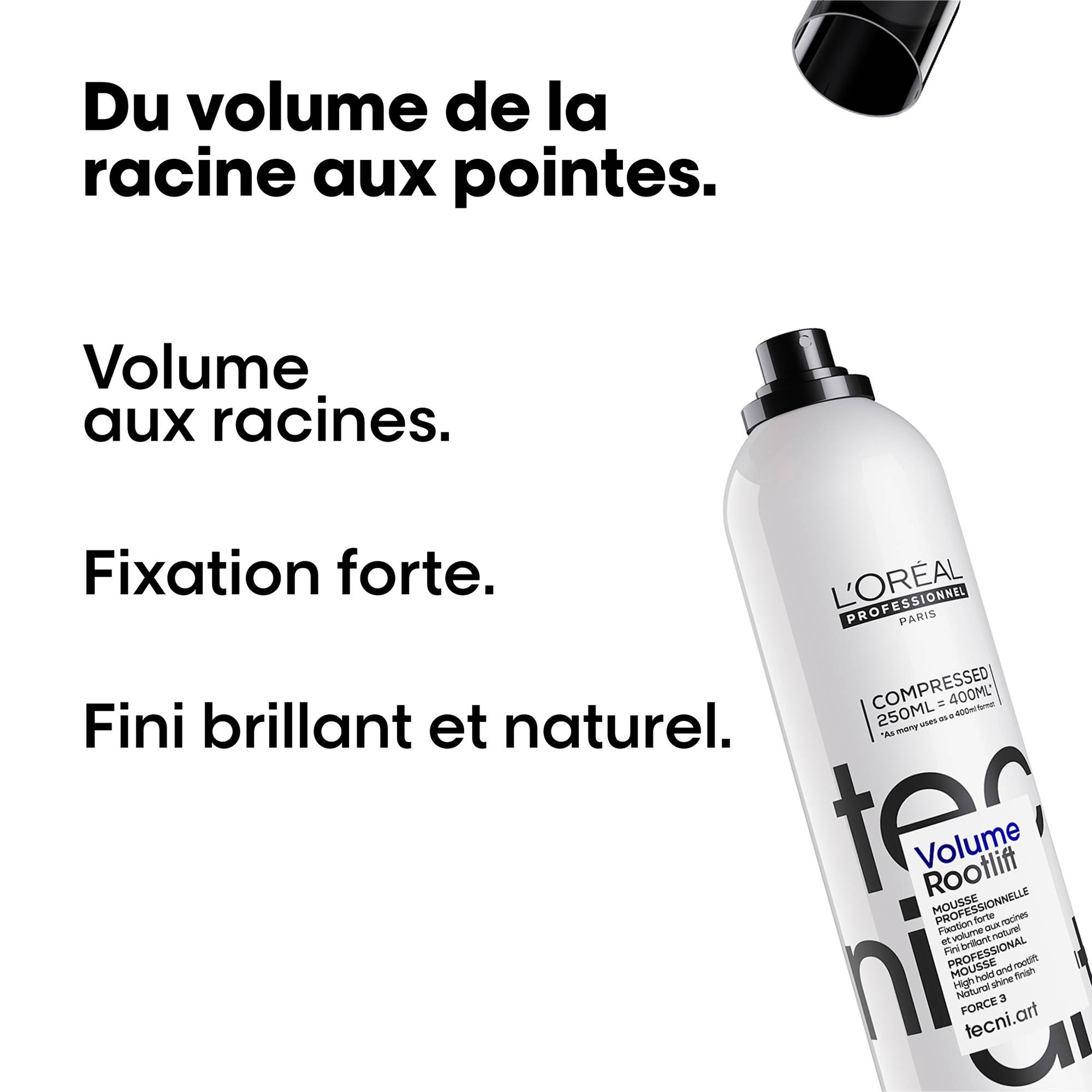 Mousse volume Rootlift Tecni.Art / 250ml