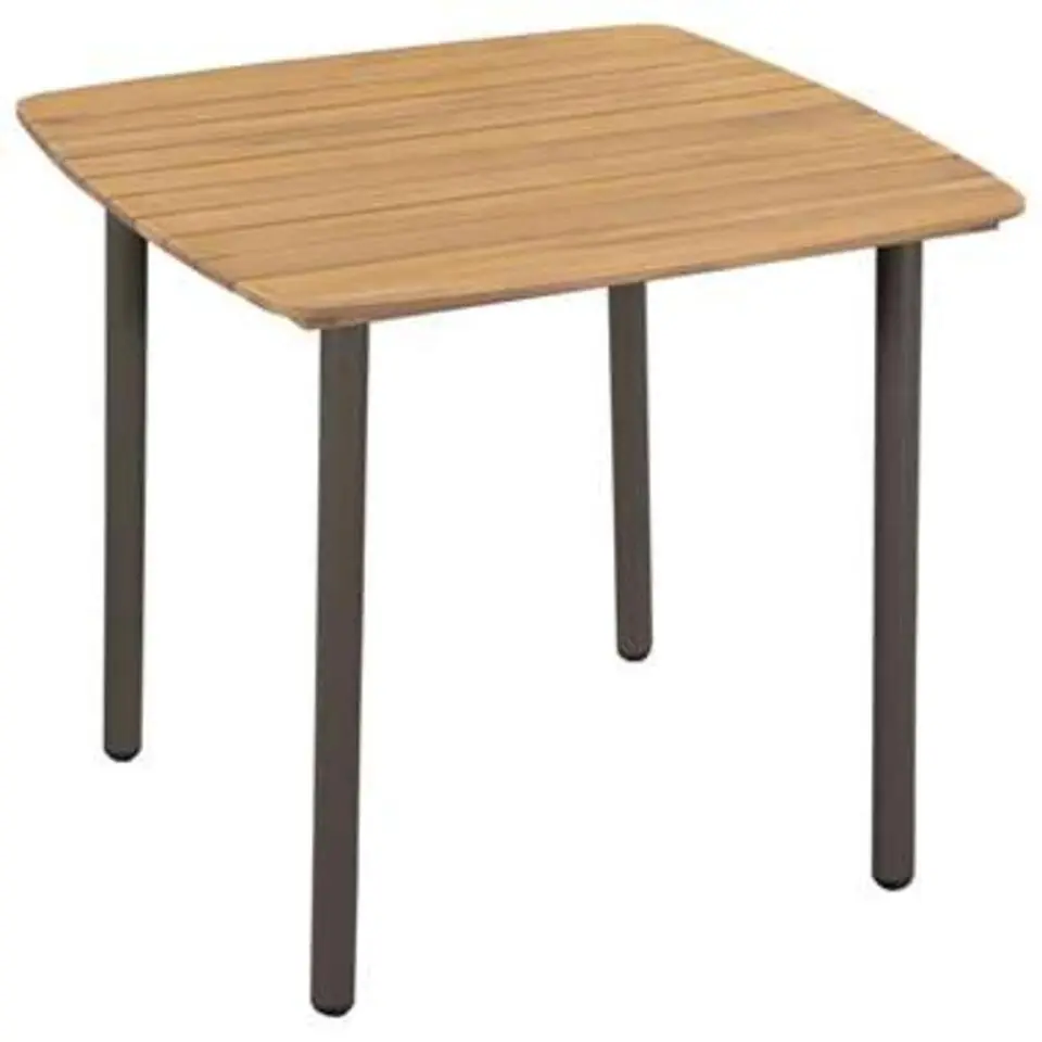 vidaXL - Tuintafel - Bruin - Hout - 80 x 80 x 72 cm