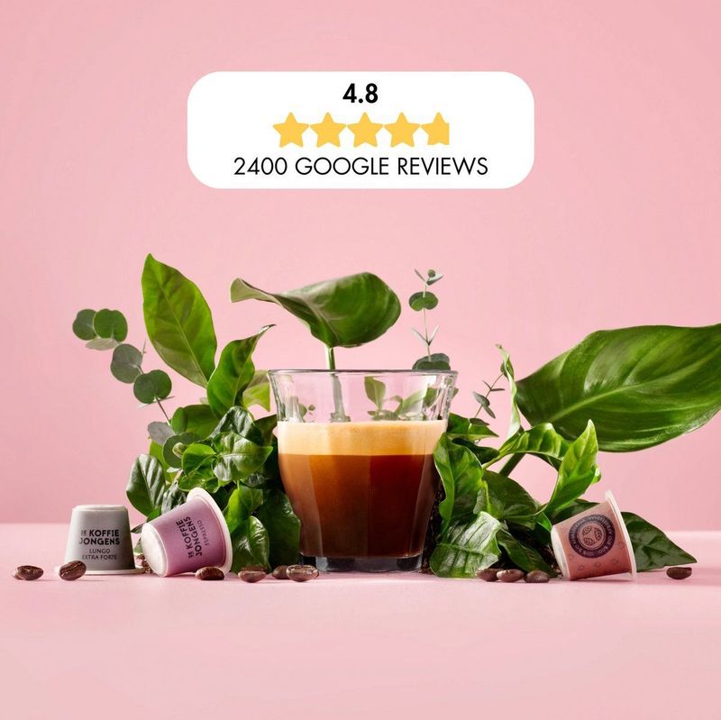 De Koffiejongens - Proefpakket - 100% Biologische Koffie - 6x10 Composteerbare Koffiecups