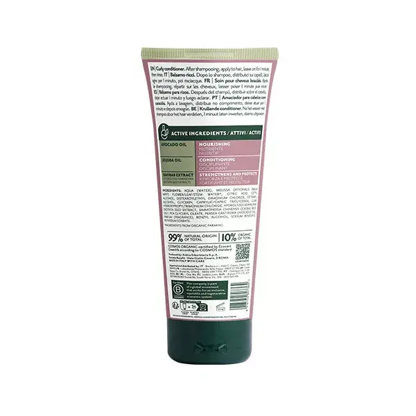 Condicionador Herbatint Curly para Cabelos Cacheados 200 ml