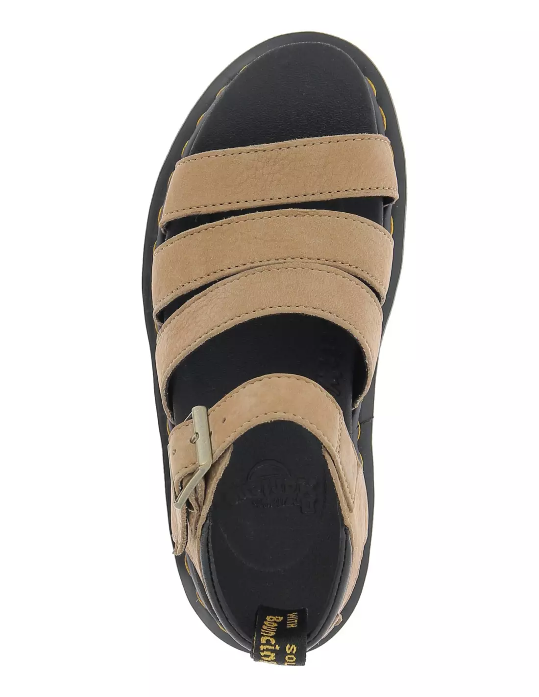 DR MARTENS BLAIRE TUMBLED NUBUCK - Sandales & nu-pieds SAVANNAHTAN