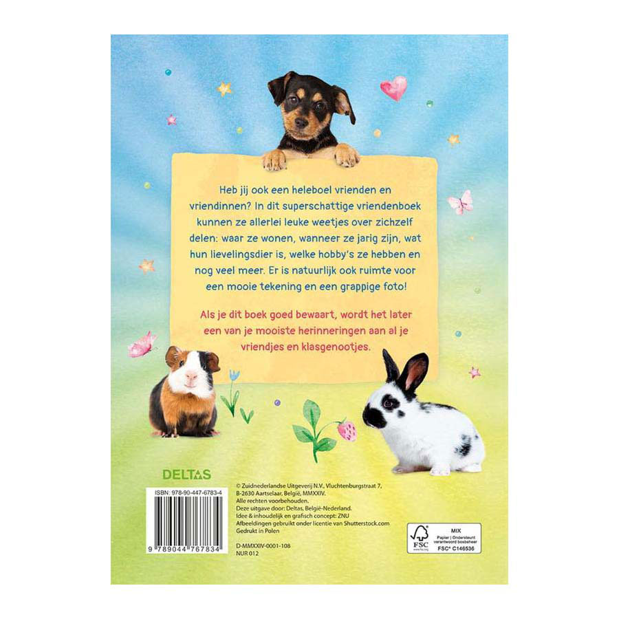 Fluffy Friends Vriendenboek