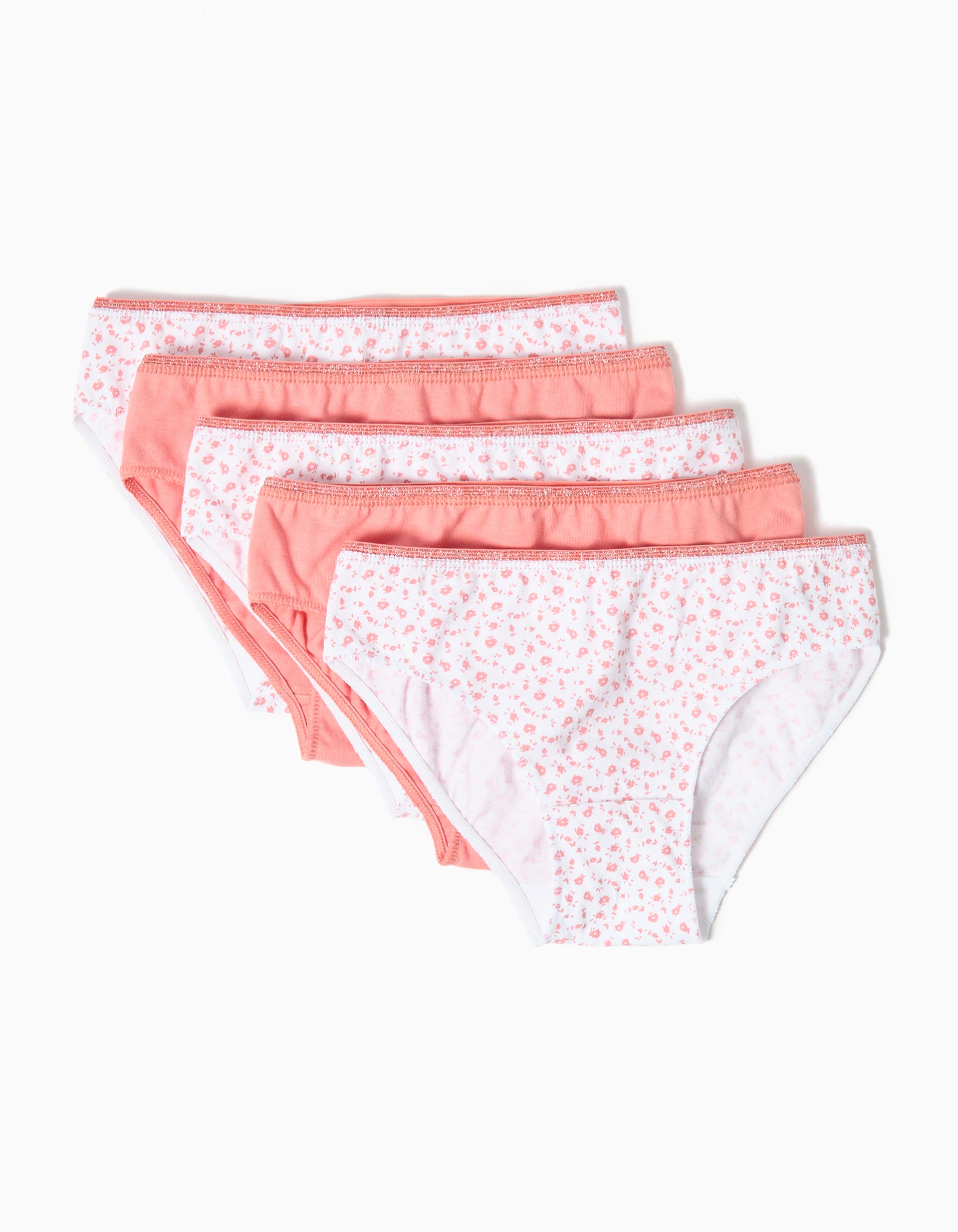 Pack 5 Cuecas, Menina, Multicor