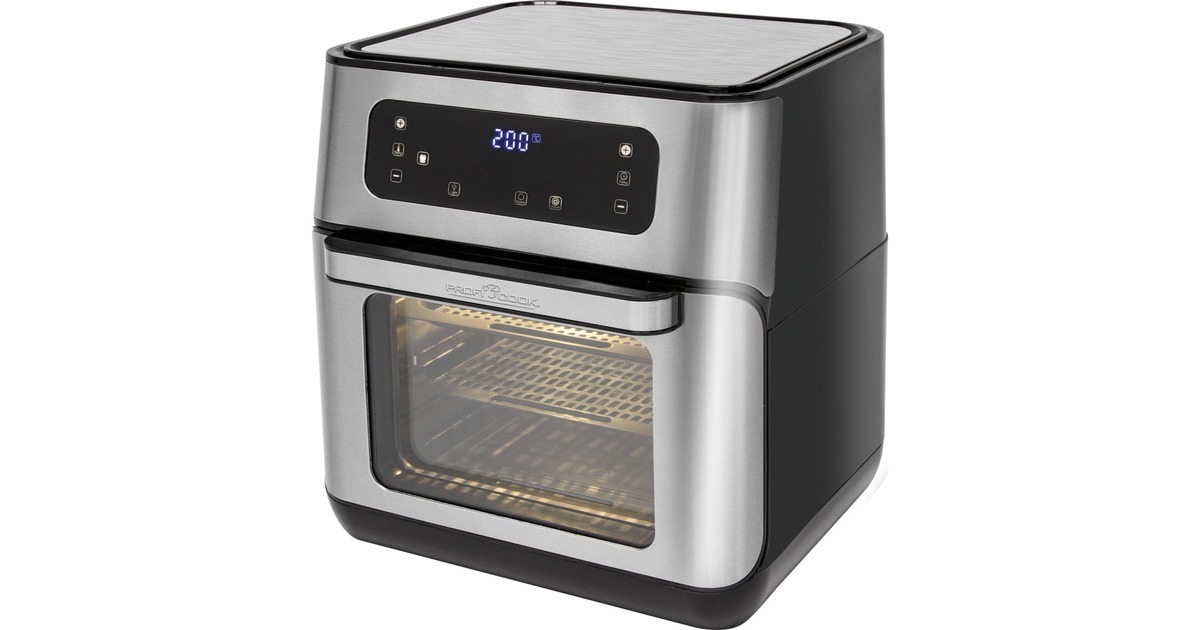 ProfiCookPC-FR 1200 H heteluchtfriteuse  (Roestvrij staal/zwart, 11 Liter)