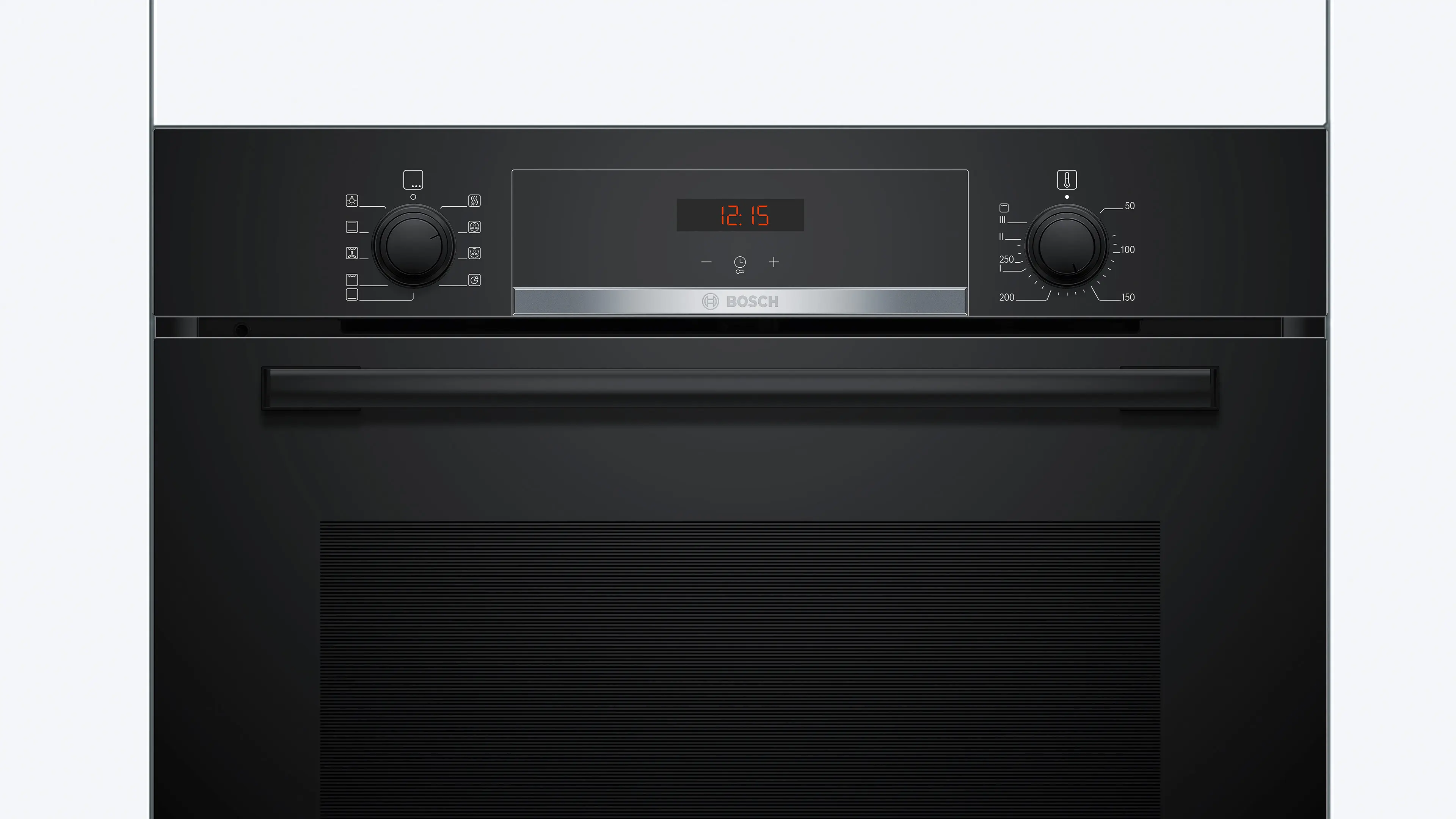 Serie 4 Bakoven 60 x 60 cm Zwart