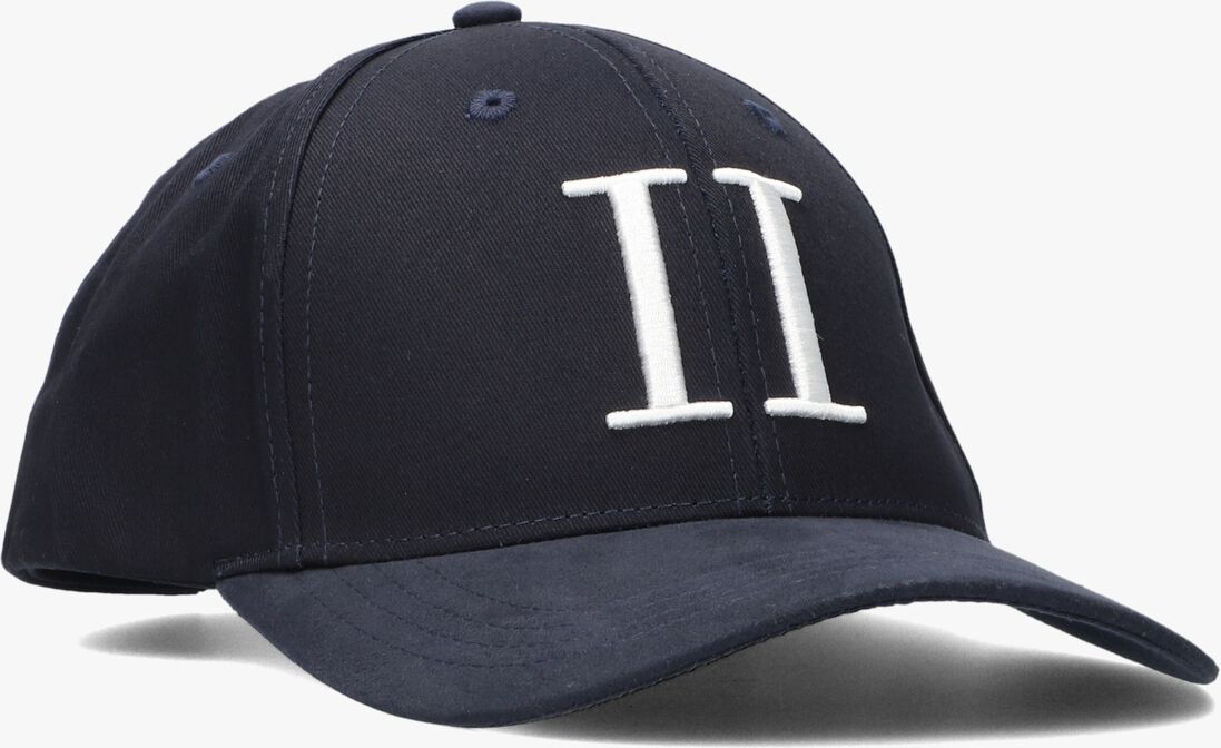 donkerblauwe les deux pet baseball cap suede ii