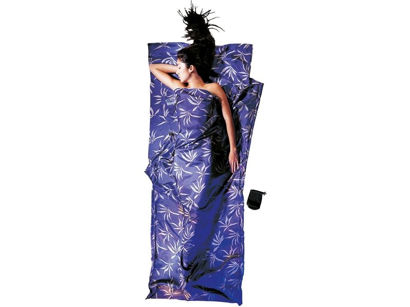 cocoon Schlafsackeinlage TravelSheet, Seide, Blau Innenschlafsack