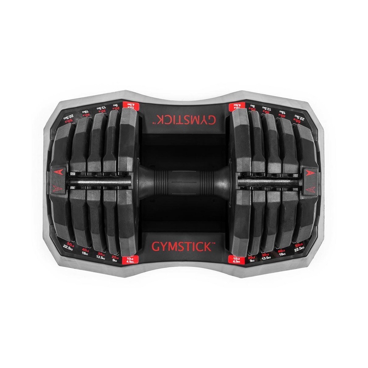 Gymstick Quick-Lock Dumbbell 4,5 - 22,5 kg (Single)
