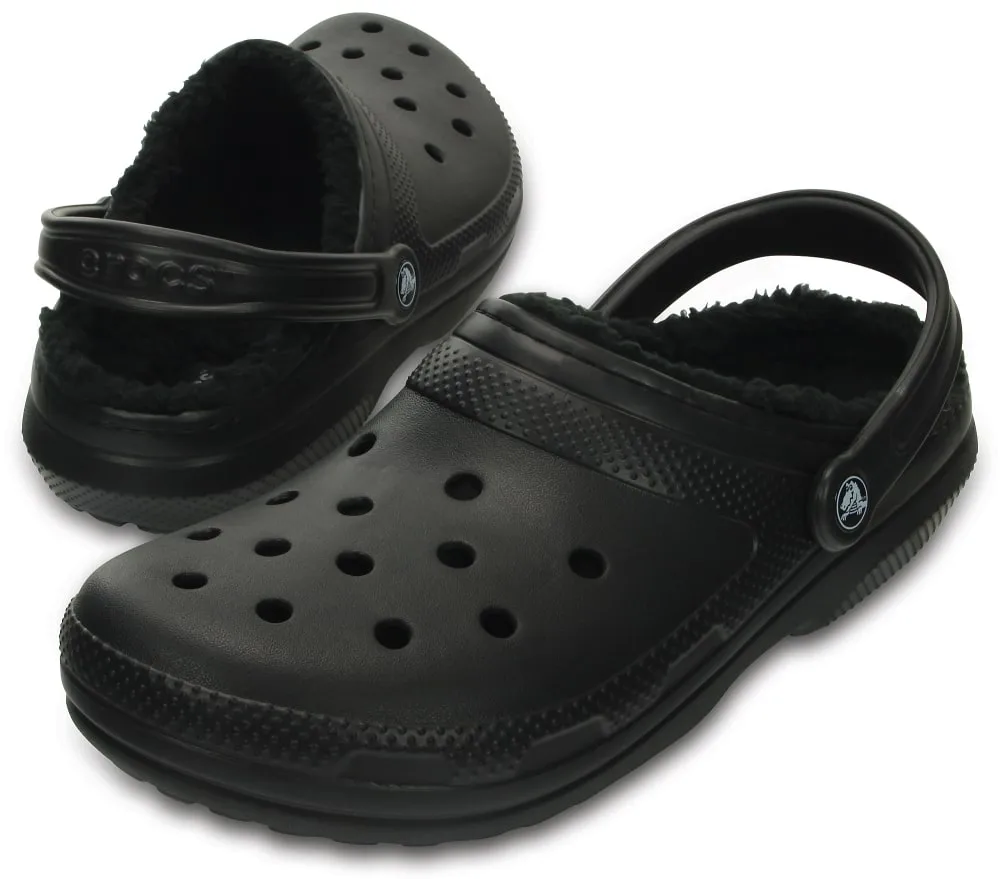 Crocs Classic Lined Clog Black/Black