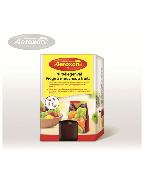 Aeroxon Fruitvliegenval - Insectenbestrijding - 40 ml 1 stuk Fruitvliegenval