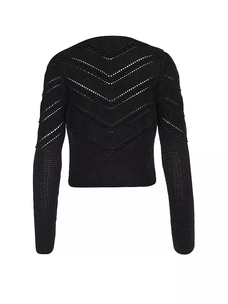 GOTTSEIDANK Trachten Strickjacke OPHELIA schwarz