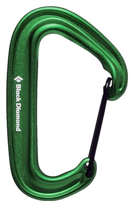 Mousqueton Black Diamond Miniwire Vert